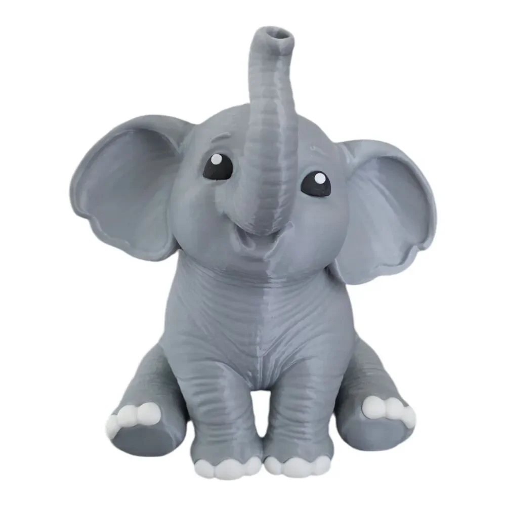 Bath & Body Works 3d Printed Grey Elephant Foaming Soap Dispenser Holder